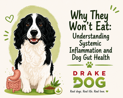 Why They Won't Eat: Understanding Systemic Inflammation and Dog Gut Health - Drake Dog Cancer Foundation