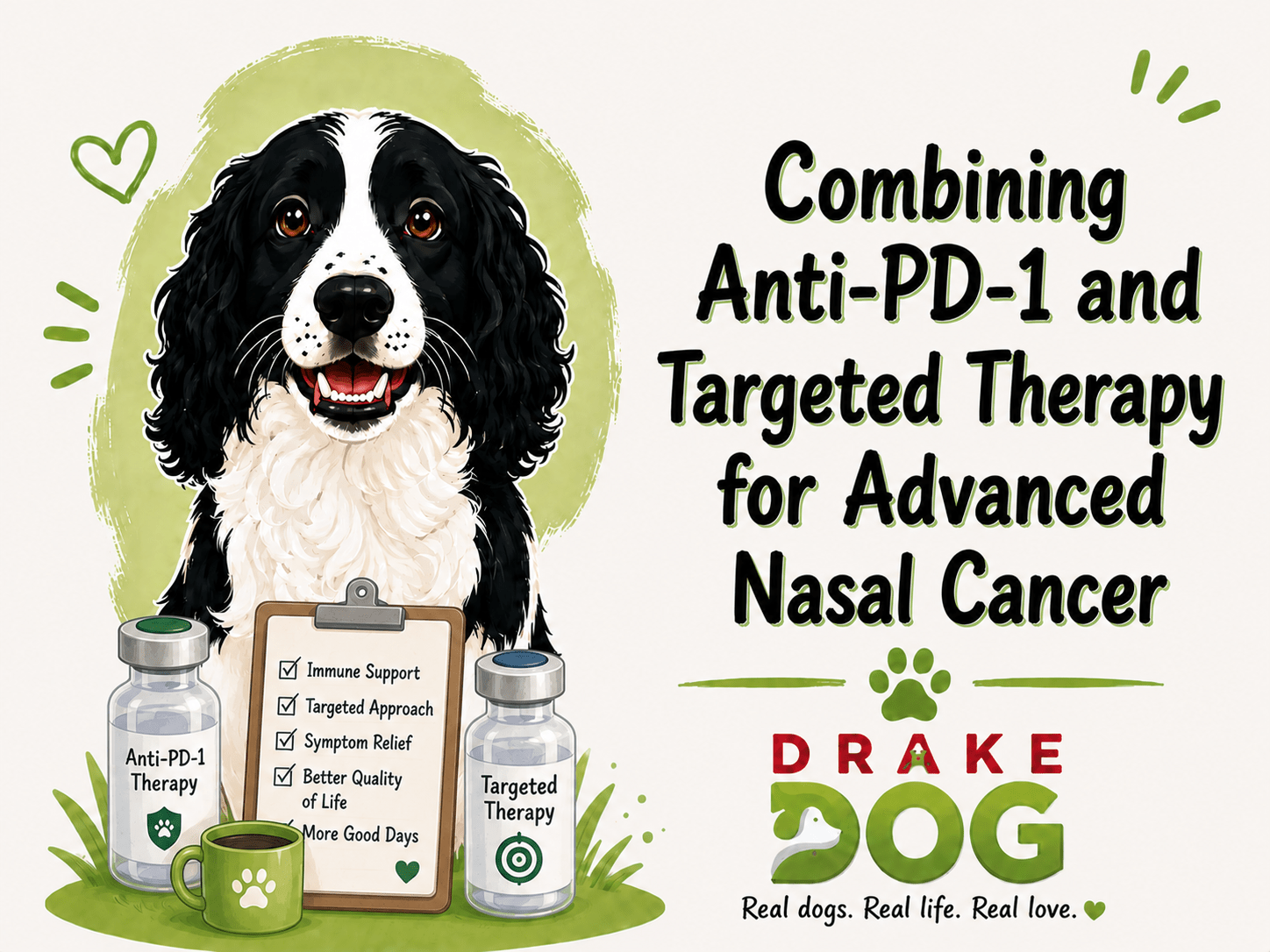 Combining Anti-PD-1 and Targeted Therapy for Advanced Nasal Cancer - Drake Dog Cancer Foundation