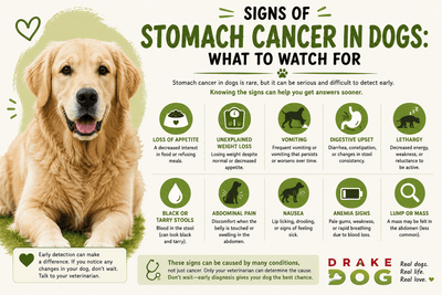 Signs of Stomach Cancer in Dogs: What to Watch For - Drake Dog Cancer Foundation