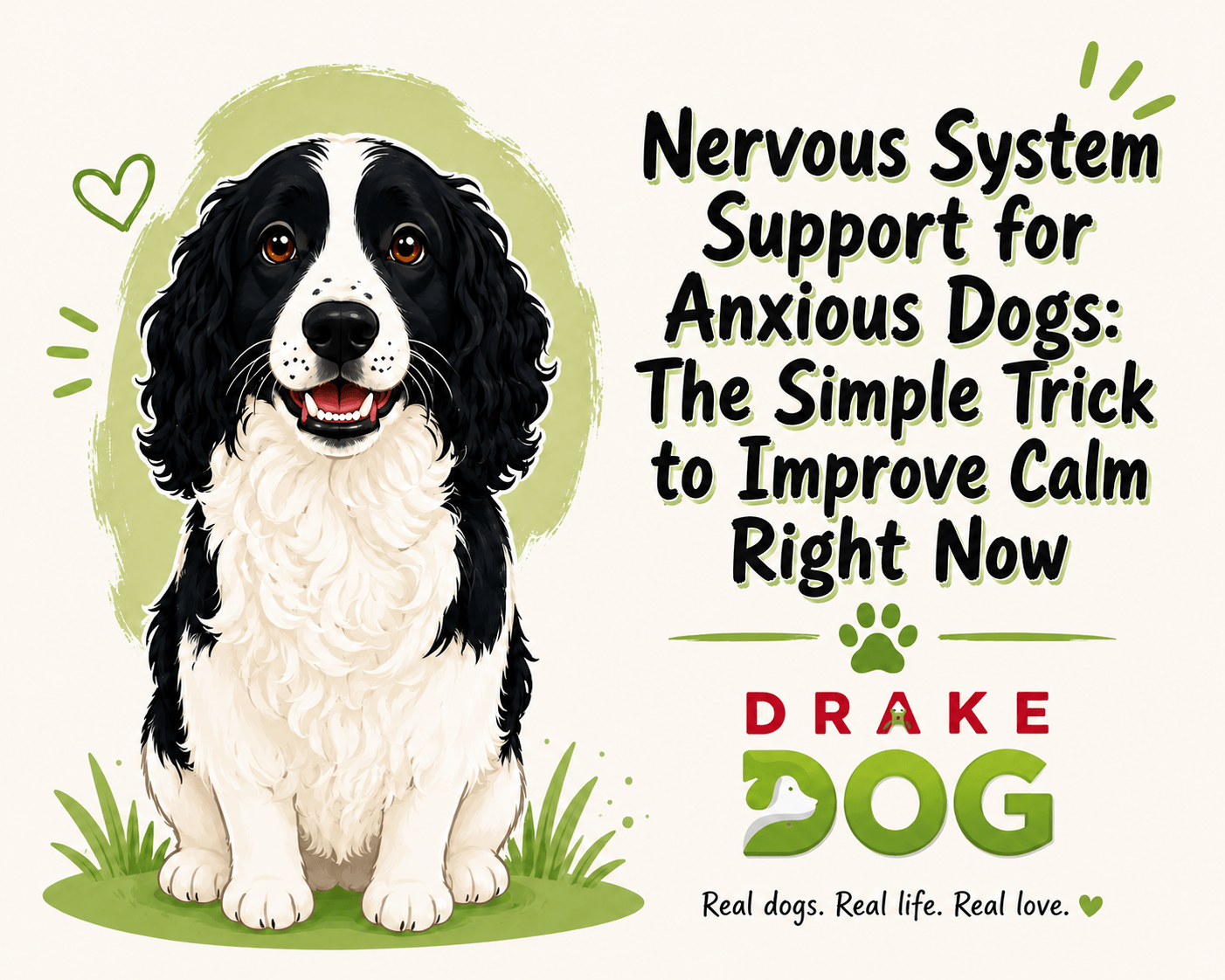 Nervous System Support for Anxious Dogs: The Simple Trick to Improve Calm Right Now - Drake Dog Cancer Foundation