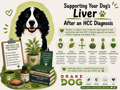 Supporting Your Dog’s Liver After an HCC Diagnosis - Drake Dog Cancer Foundation