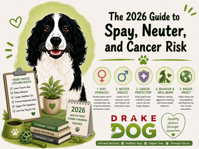 The 2026 Guide to Spay, Neuter, and Cancer Risk - Drake Dog Cancer Foundation