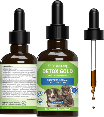 Detox Gold for Healthy Detox & Elimination - Drake Dog Cancer Foundation