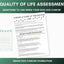 Dog Quality of Life Assessment | Printable Pet Health Tracker