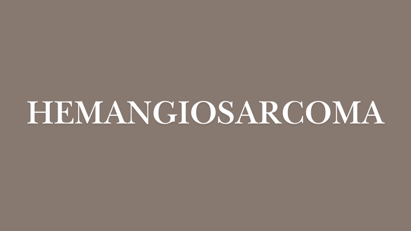 Hemangiosarcoma