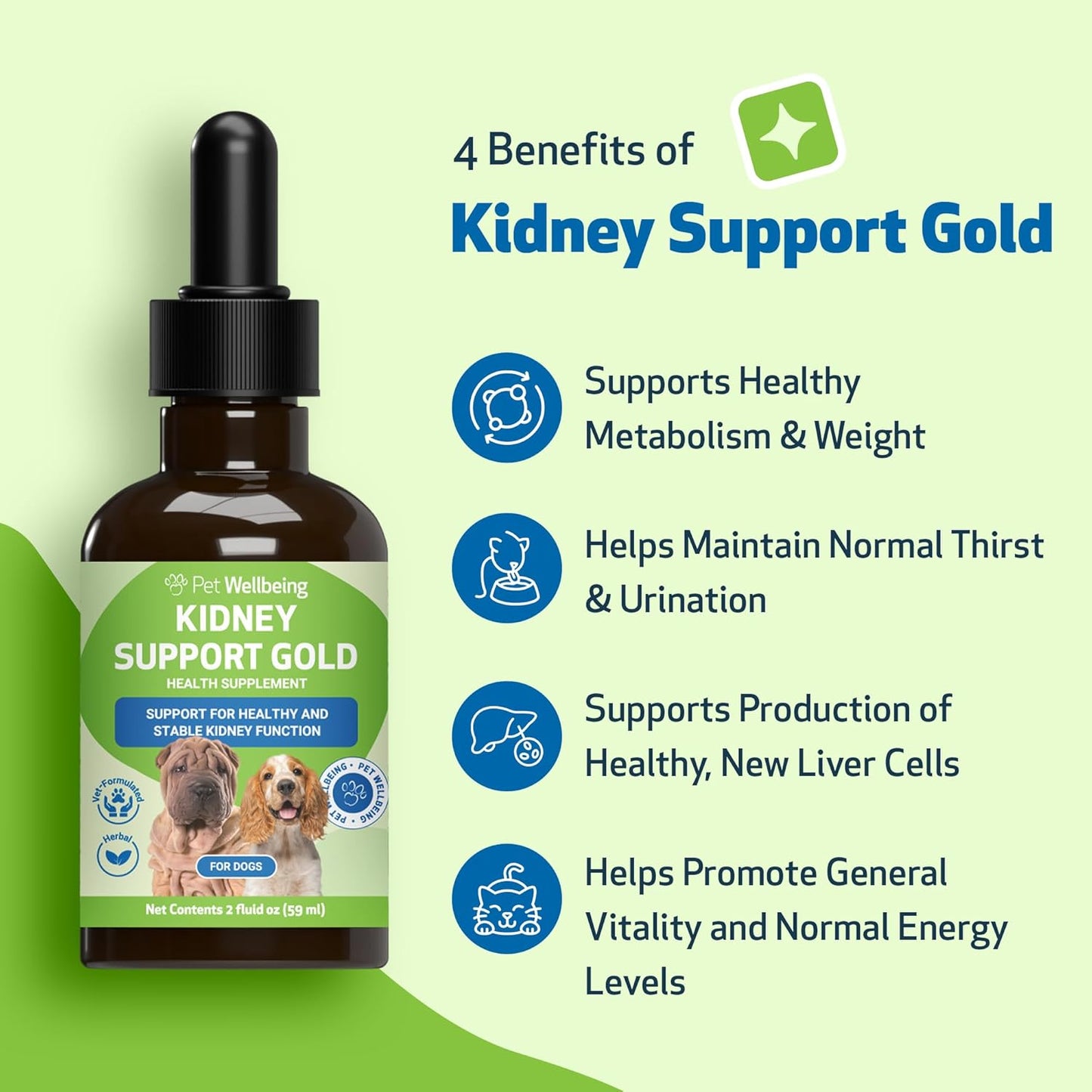 Kidney Support Gold for Kidney Disease - Drake Dog Cancer Foundation