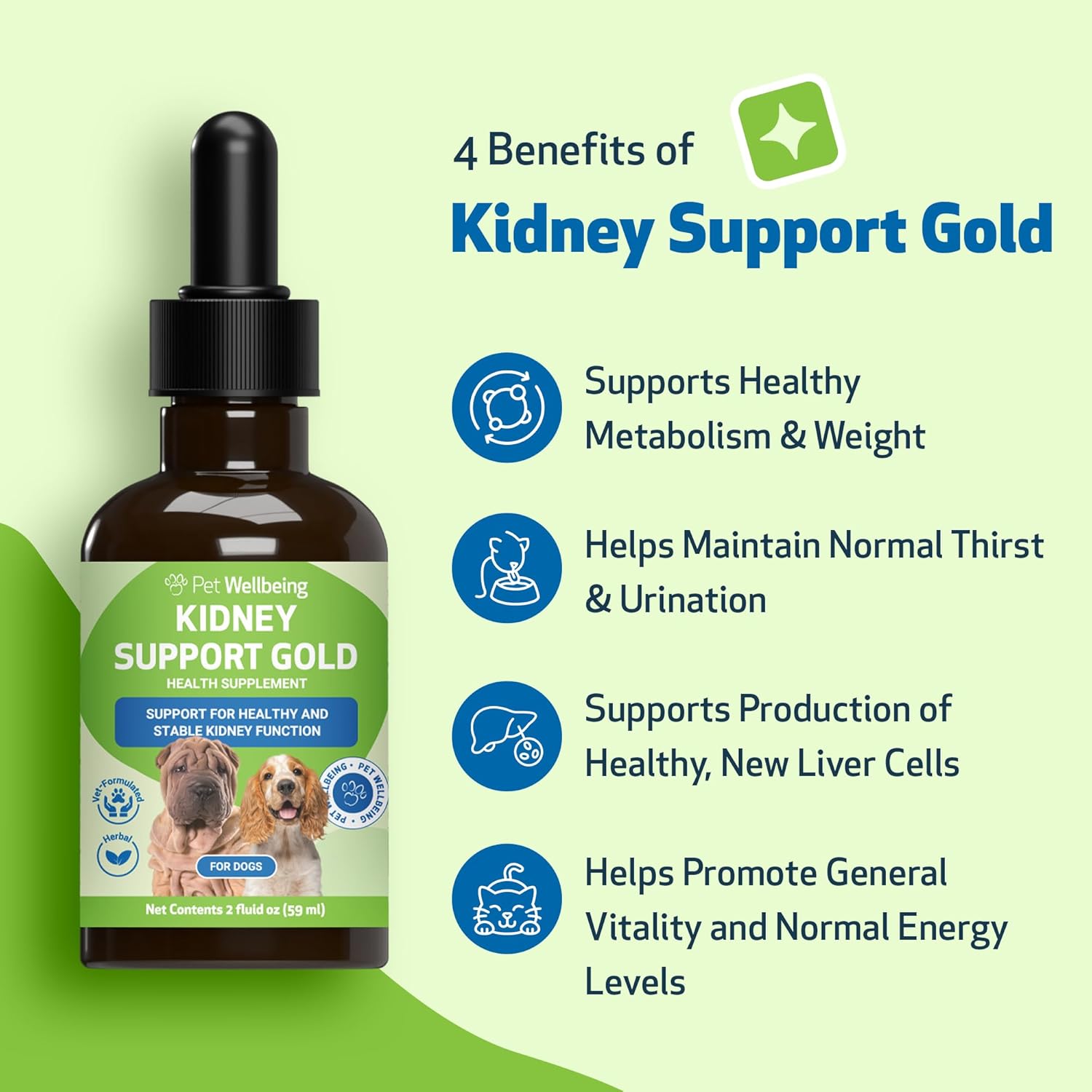 Kidney Support Gold for Kidney Disease - Drake Dog Cancer Foundation