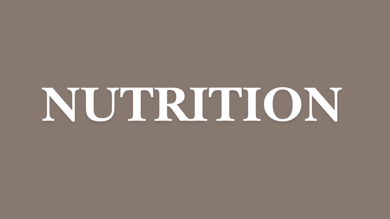 Nutrition